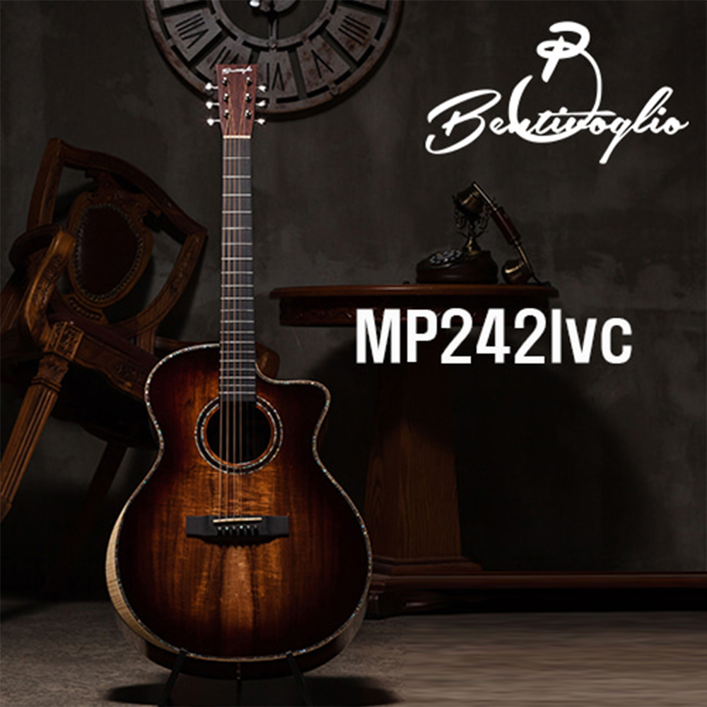 벤티볼리오 MP242lvc GA바디 컷어웨이 탑솔리드 기타