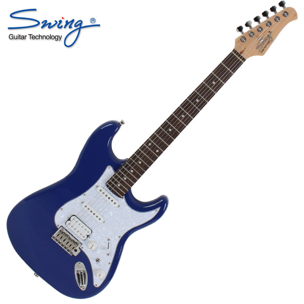 스윙 일렉기타 S-100 Pro Sonic Blue (Rosewood) 입문용기타