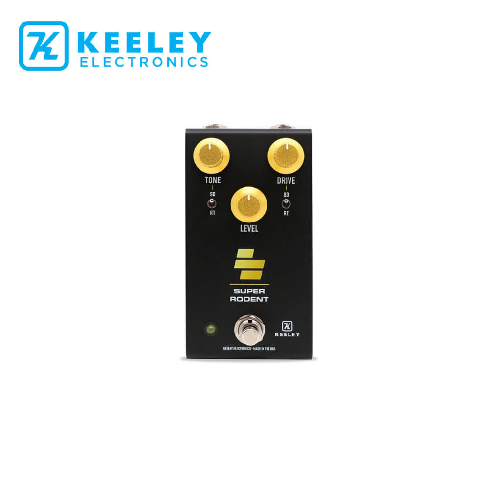 Keeley Super Rodent Overdrive and Distortion 킬리 슈퍼 로덴트 오버드라이브와 디스토션