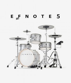 EFNOTE5 엡노트5 올메쉬 심벌추가 리얼하이햇 어쿠스틱형 전자드럼 4기통 세트