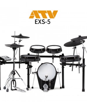 ATV EXS-5 심벌 추가형 리얼하이햇 올메쉬 전자드럼