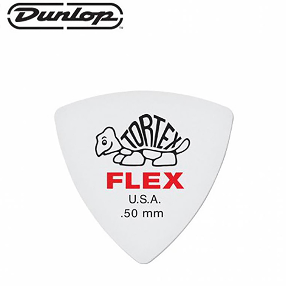 던롭 플렉스 삼각형 피크 (0.5mm) / DUNLOP TORTEX FLEX TRIANGLE (0.5mm)