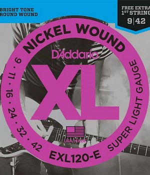 다다리오 XL 일렉스트링 09-42 (EXL120)